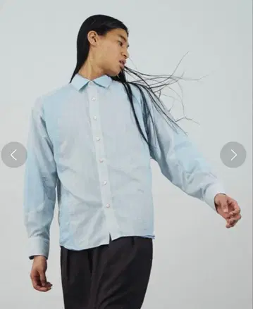 2025 지에다 SWITCHING SHIRT 스트라이프 1