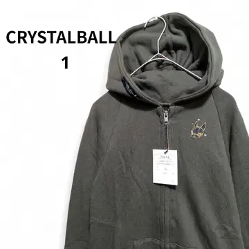 CRYSTALBALL 크리스탈 볼 미사용 프렌치 불독 후드티