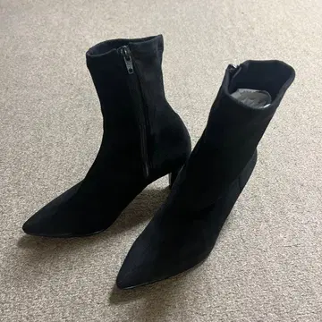 MAMIAN 스웨이드 부츠 블랙 M