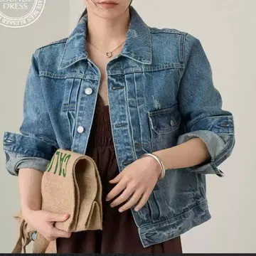 라운지 드레스 20th 빈티지 라이크 데님 자켓