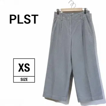 [ 새상품급 ] PLST 플라스테 면 코듀로이 팬츠 XS 와이드 그레이
