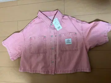 LEPSIM 핑크 반팔 셔츠