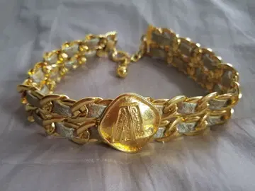 AL 빈티지 골드 초커