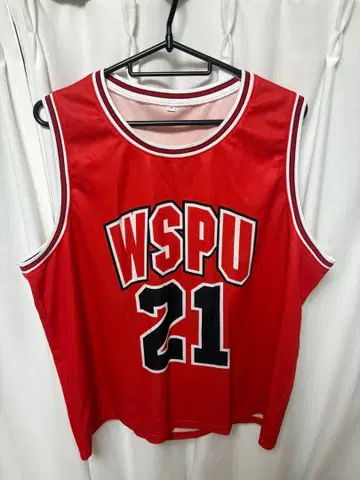 WurtS 농구 유니폼 빨간색