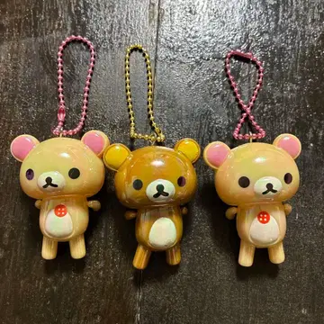 리락쿠마 코리락쿠마 키링 3개