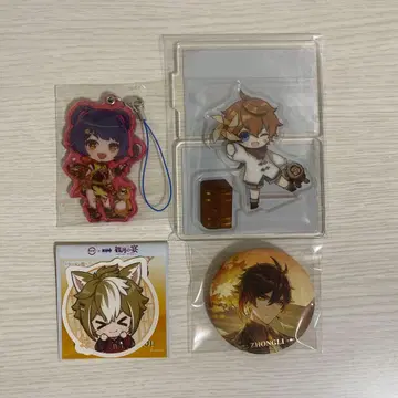 원신 아크릴 스탠드 아크릴 키링 캔뱃지 스티커 종려 타르탈리아 향릉 고로