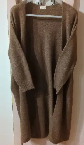 소노 니트 롱 가디건 익명 배송