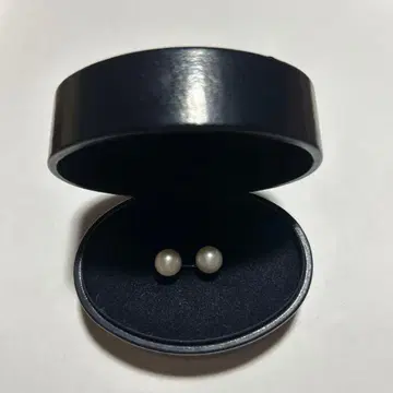 4C 진주 귀찌 케이스 포함 k14wg