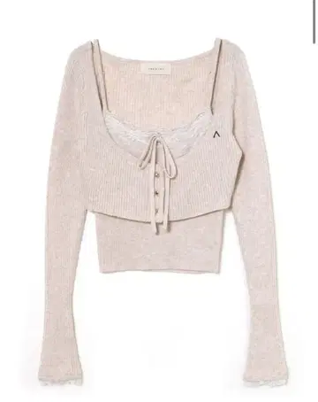 andmary Brenda lace knit set