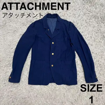 어태치먼트 ATTACHMENT 3B Blazer 자켓 네이비