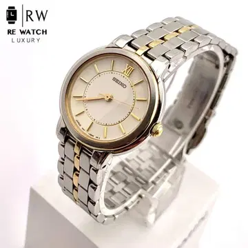 7-3923 SEIKO 1N01-0AP0 손목시계 쿼츠 골드/실버