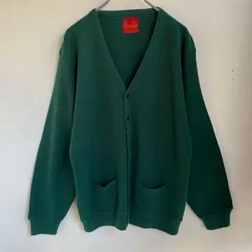 80s Sears 아크릴 가디건 시어스 빈티지 구제 의류 아메카지