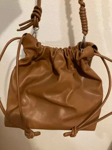 유나이티드 애로우즈 백 바닥 넓은 브라운 브라운