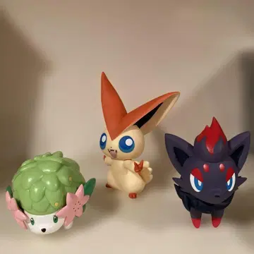 포켓몬 소프트 비닐 피규어 세트 3체