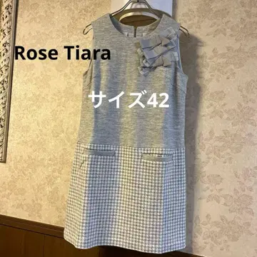 새상품급 빅 사이즈 42 로즈 티아라 점퍼 스커트