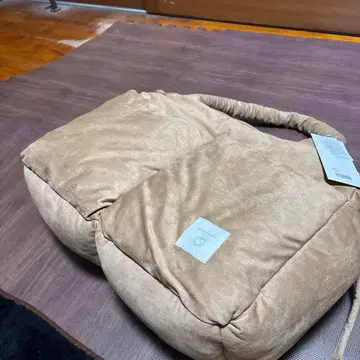 andmary Mary quilting suede bag camel