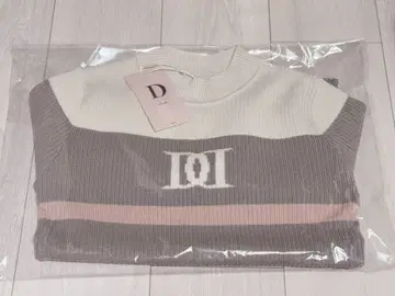 Darich 다리치 컬러 라인 DD 리브 니트탑 그레이 GRY