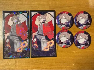 니지산지 후시미 가쿠 타로 레어 노멀 캔뱃지