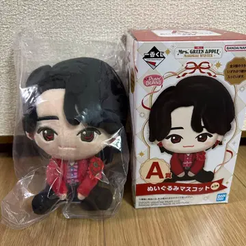 미세스 그린애플 제일복권 오오모리 모토키 봉제 인형