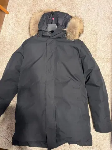 [ 컨디션 최상 ] PYRENEX 블랙 다운 자켓 JP XL