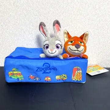 주토피아 2 디오라마 티슈 케이스 주디와 닉 5