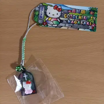 지역 한정 키티 나가사키 오란다자카 스트랩 족쇄