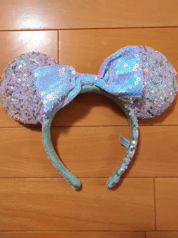디즈니 미키 귀 머리띠 리본 포함
