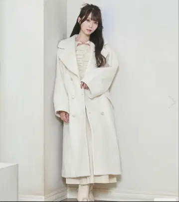 미사용품 Rose Muse 로제 뮤즈 롱 코트