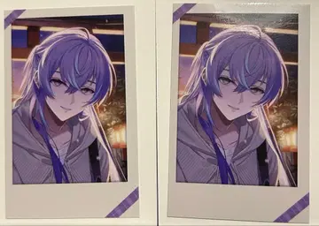 니지산지 윈터 데이트 2025 폴라로이드풍 카드 호시미치 쇼 2장 세트