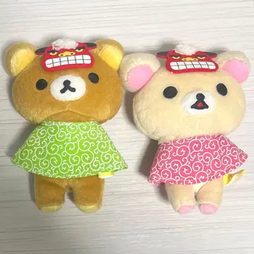 설날 리락쿠마 봉제 인형 마스코트