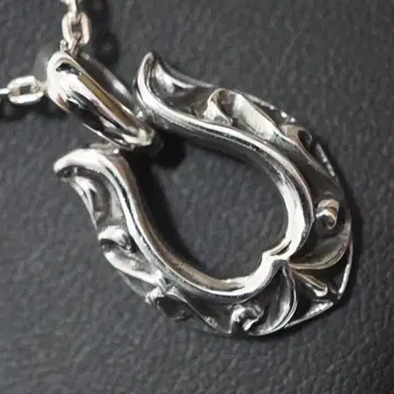 실버 925 목걸이 펜던트 행운 선물 개운 말발굽