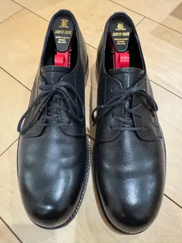 [ PADRONE ] 별주 DERBY PLAIN TOE SHOES