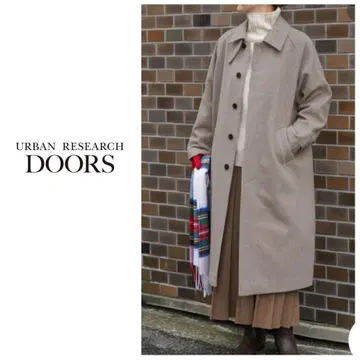 어반 리서치 도어스 울 100 발마칸 코트