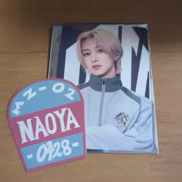 MAZZEL NAOYA 마제베야 랜덤 포토 카드 스티커 세트