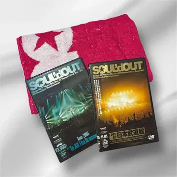 SOUL'd OUT DVD 2장 세트 일본 무도관