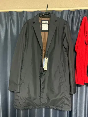 블랙 충전솜 체스터 코트 L 사이즈