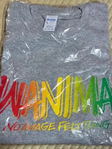 WANIMA 그레이T셔츠