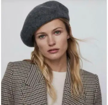 새상품 ZARA 울 베레모