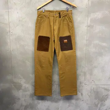 Karl Helmut 트위드 포켓 청바지 팬츠 핑크하우스