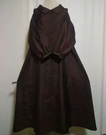 기모노 리메이크 / 돌먼 소매 / 카라 달린 원피스 사이즈 LL~3L