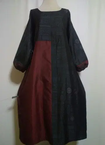 기모노 리메이크 / 돌먼 소매 / 원피스 프리 사이즈