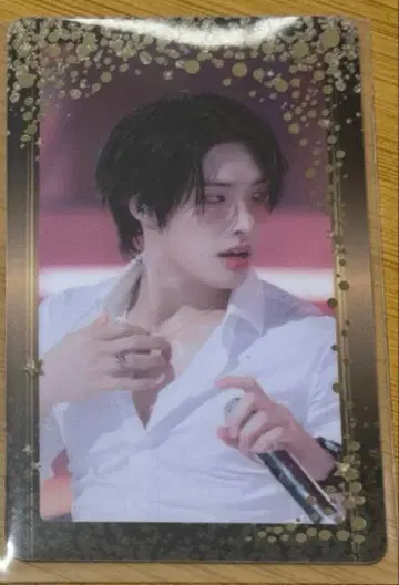 ATEEZ 민기 인기 가요 팝업 트레이딩 카드 Lemon Drop