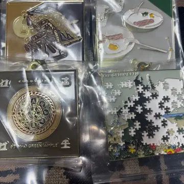 미세스 그린애플 1번 복권 F상 메탈 참 세트