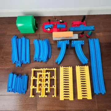 프라레일 묶음 판매 레일 건널목 터널 신호 입체 부품 포함