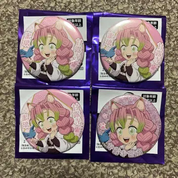 귀멸의 칼날 칸로지 미츠리 난자타운 캔뱃지 노멀 레어