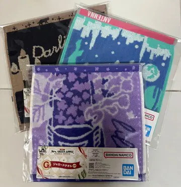 미세스 그린애플 제일복권 G상 자카드 타월 3개 세트