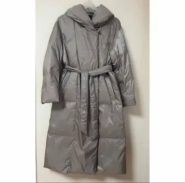 [미사용 새상품] 연말 할인 23구 롱다운코트 38 여배우 옷깃