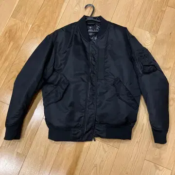 MA-1 플라이트 자켓 M 블랙