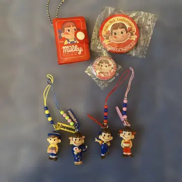 페코짱 포코짱 키링, 캔뱃지, 메모장 세트