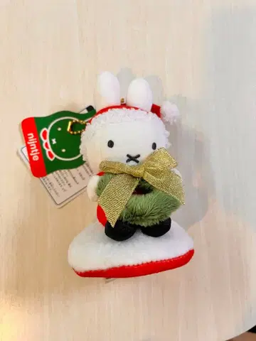 [당일 발송] 하우스텐보스 한정판 크리스마스 미피 마스코트 키체인